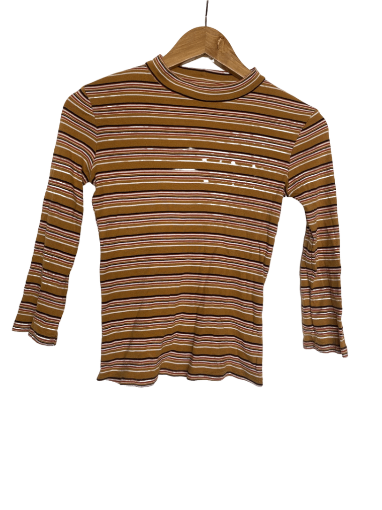 Blusa Zara Manga Larga De Rayas