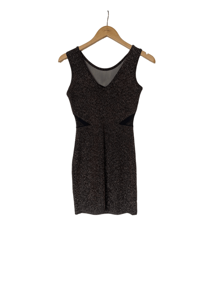 Vestido Negro/Dorado Fiesta