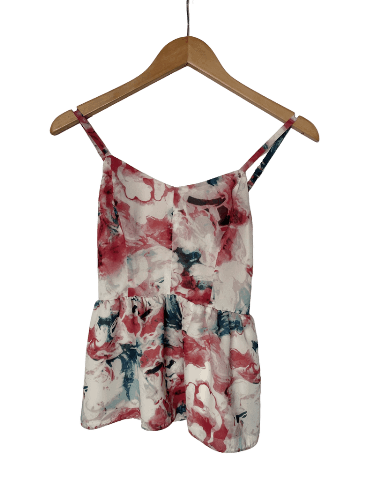 Blusa De Flores Guess