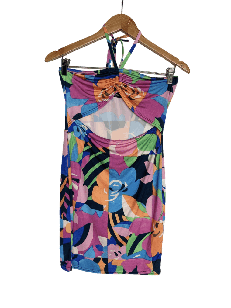 Vestido Licra Mini Colores Nasty Gal