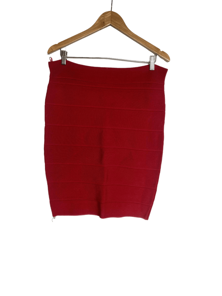 Falda Tubular Roja Gianni Bini