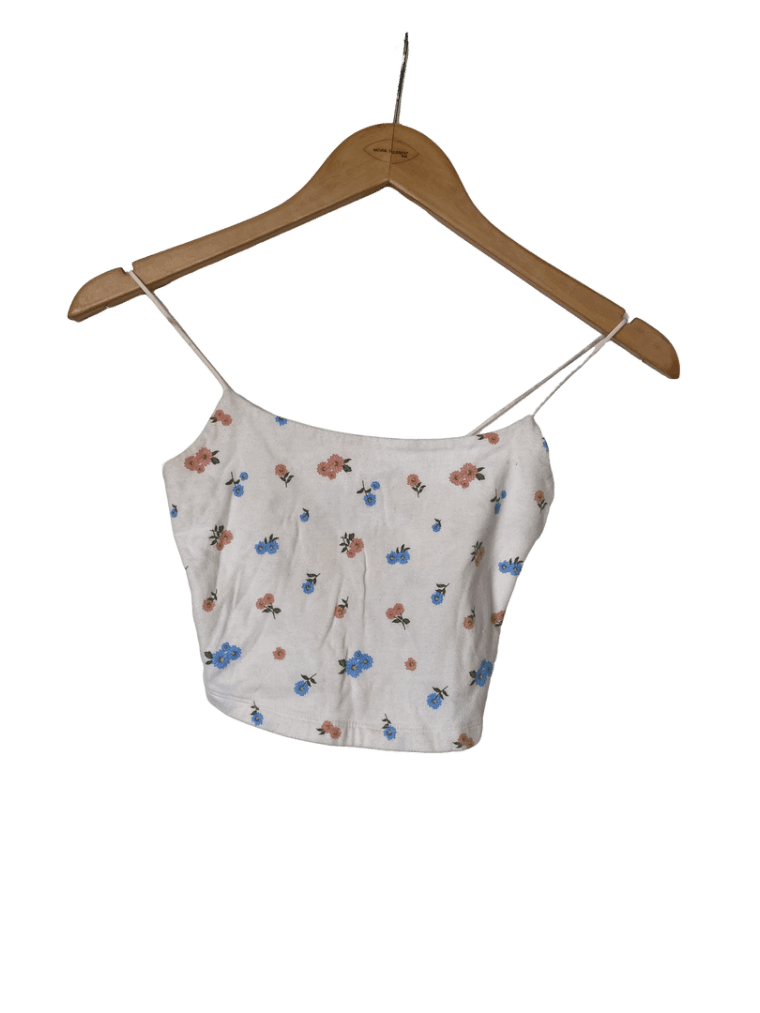 Top Blanco Tiras