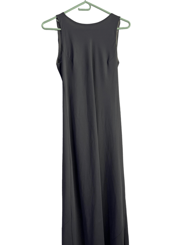 Vestido Gris Largo
