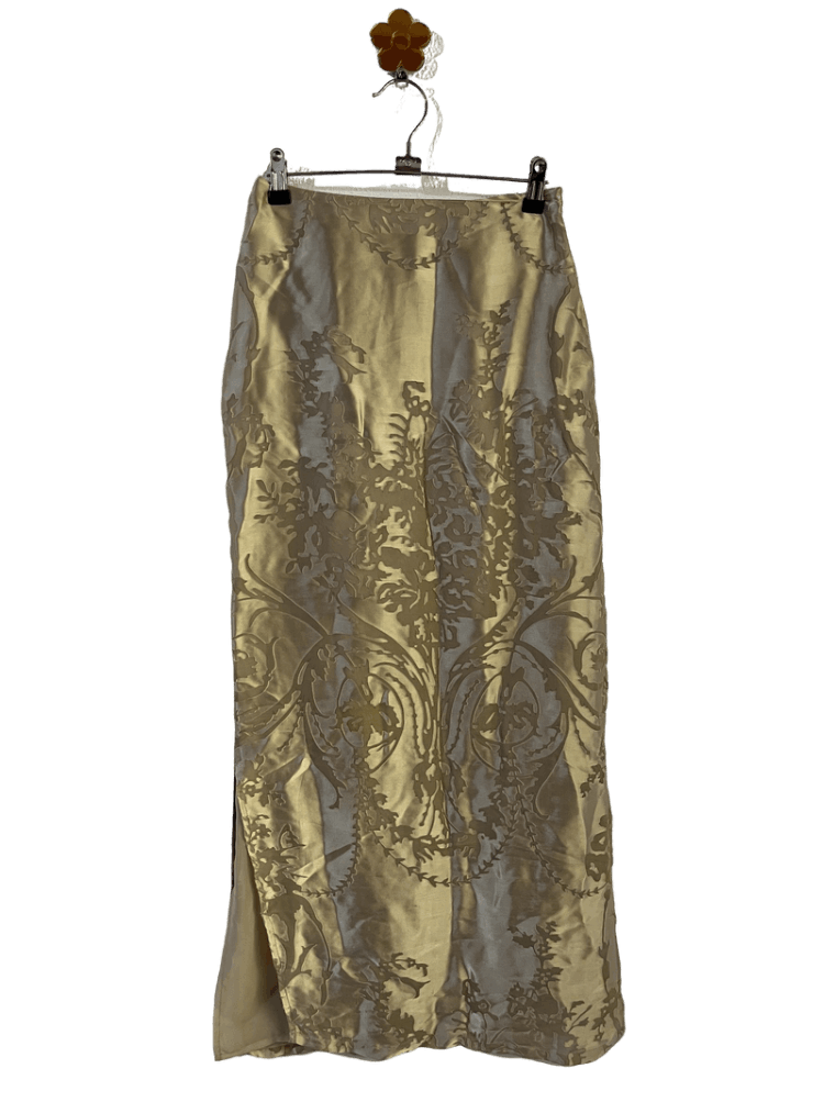 Falda Larga Beige