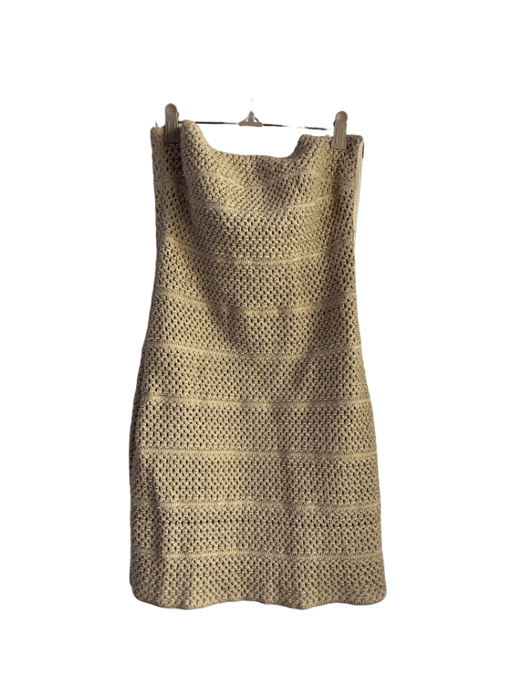 Vestido Corto Tejido