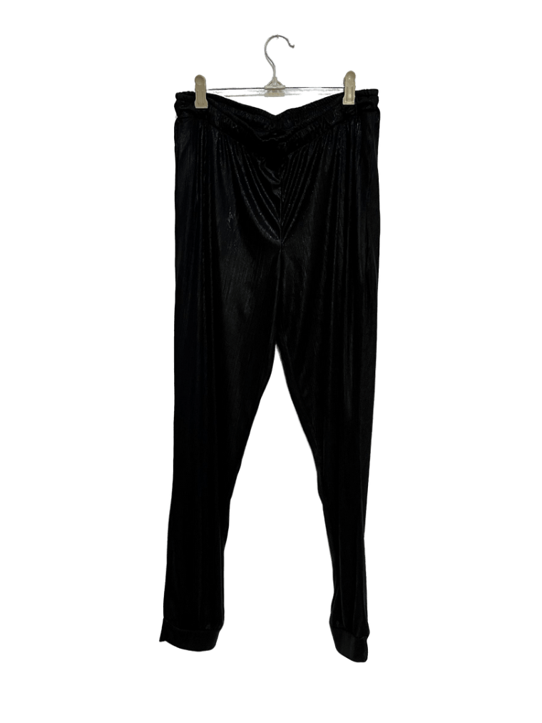 Jogger Negro Metalizado