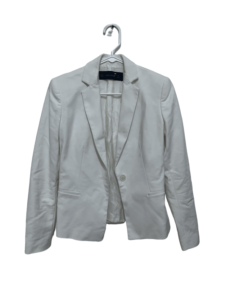 Blazer Zara Blanco