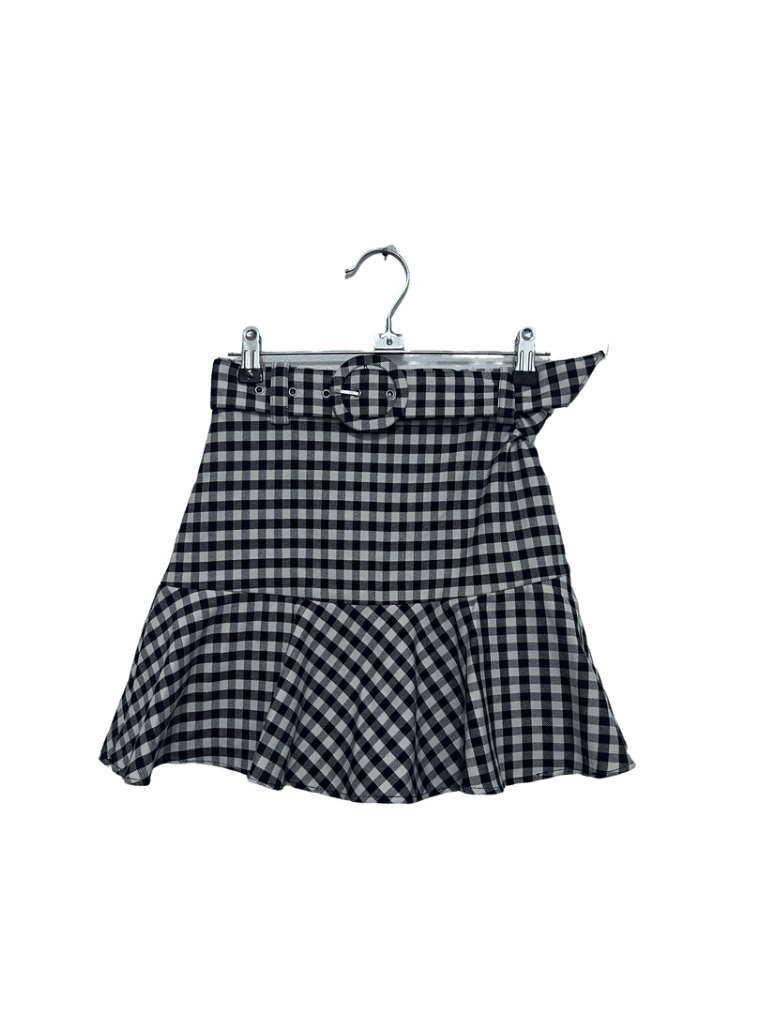 Falda De Cuadros Zara