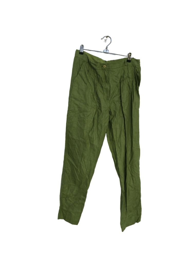 Pantalón Verde Lino