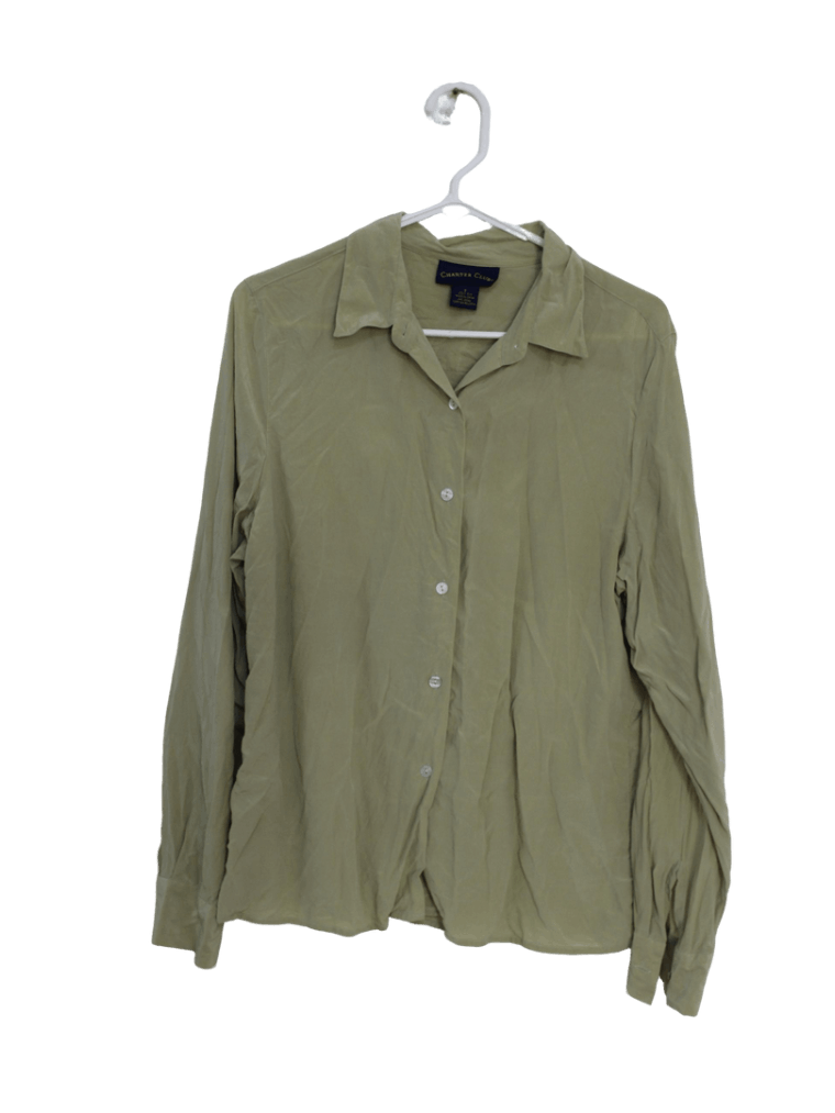 Camisa De Botones Verde
