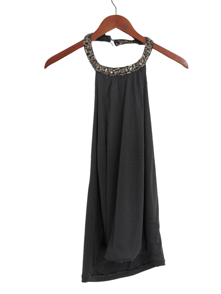 Blusa Wild Fable Negro/gris