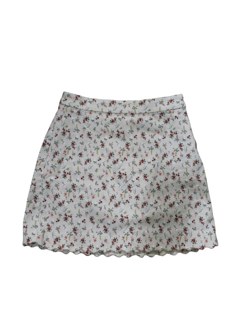 Falda Stradivarius Rosa Vieja