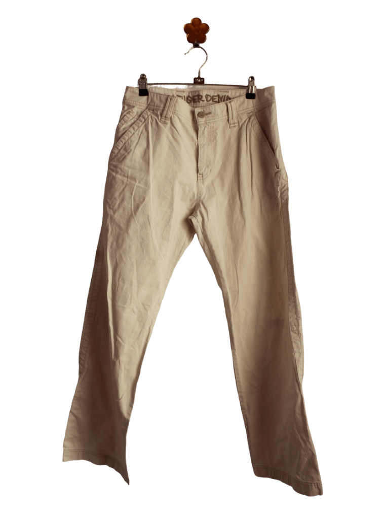 Pantalón Tommy Hilfiger Crema