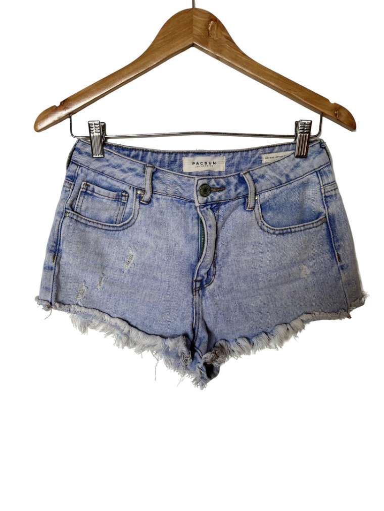 Short PacSun jean claro