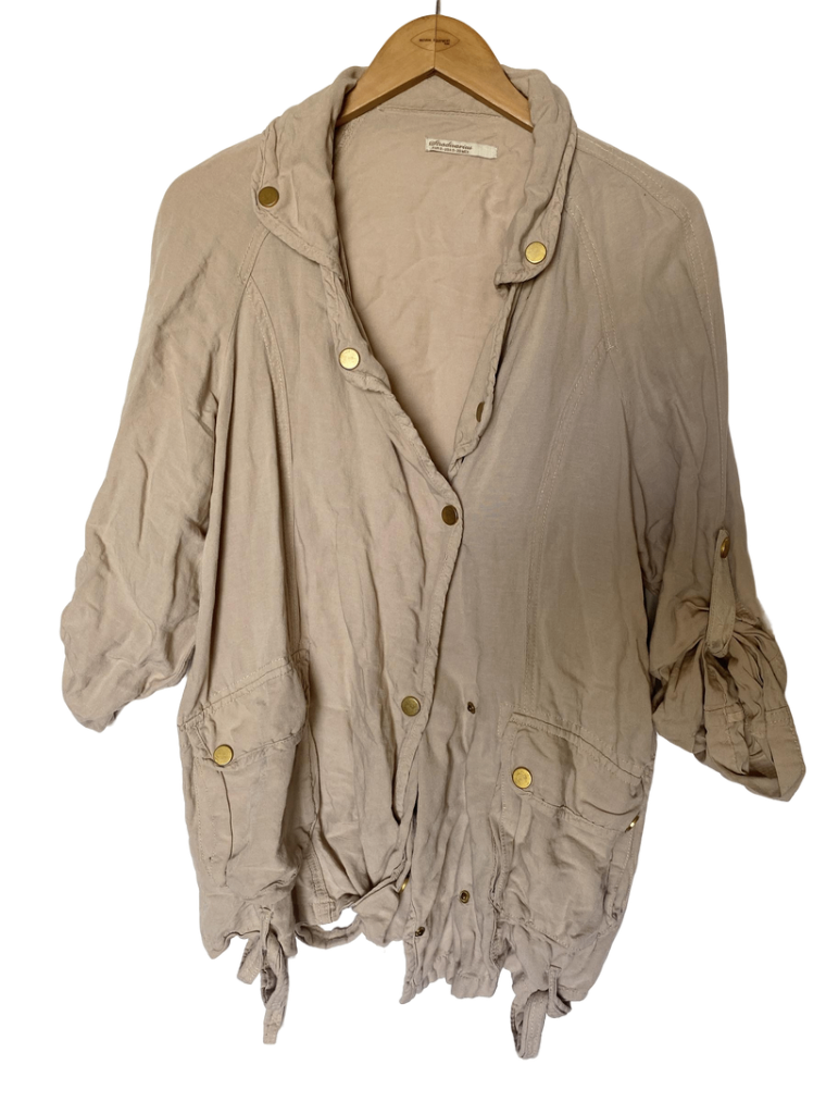 Camisa Stradivarius Beige