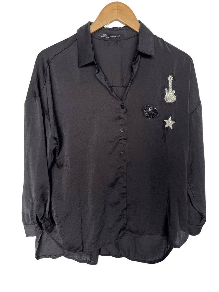 Blusa Negra Aishop