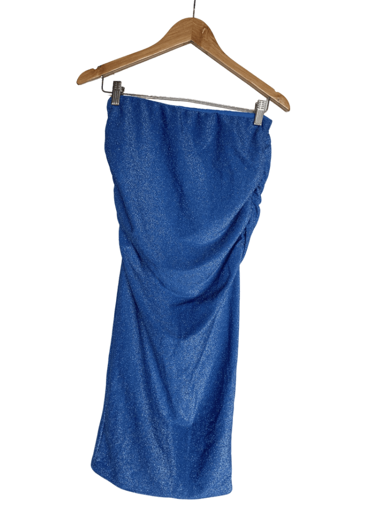 Conjunto Falta Top Azul Brillante Noche Shein