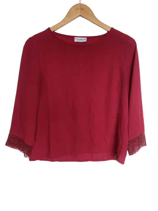 Blusa Roja Pull&Bear