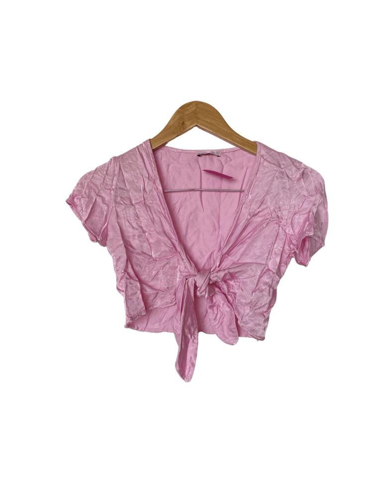 Top Rosado Bershka
