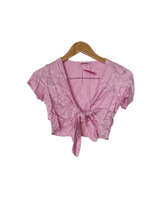 Top Rosado Bershka