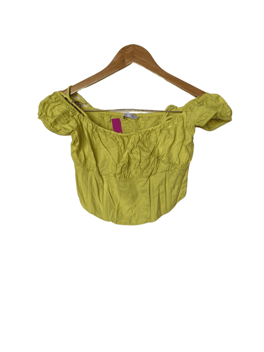 Top Amarillo Bershka