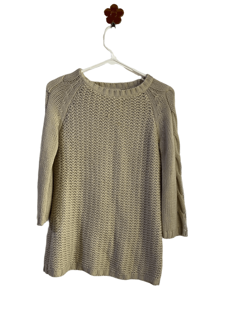 Sueter Tejido Beige Zara