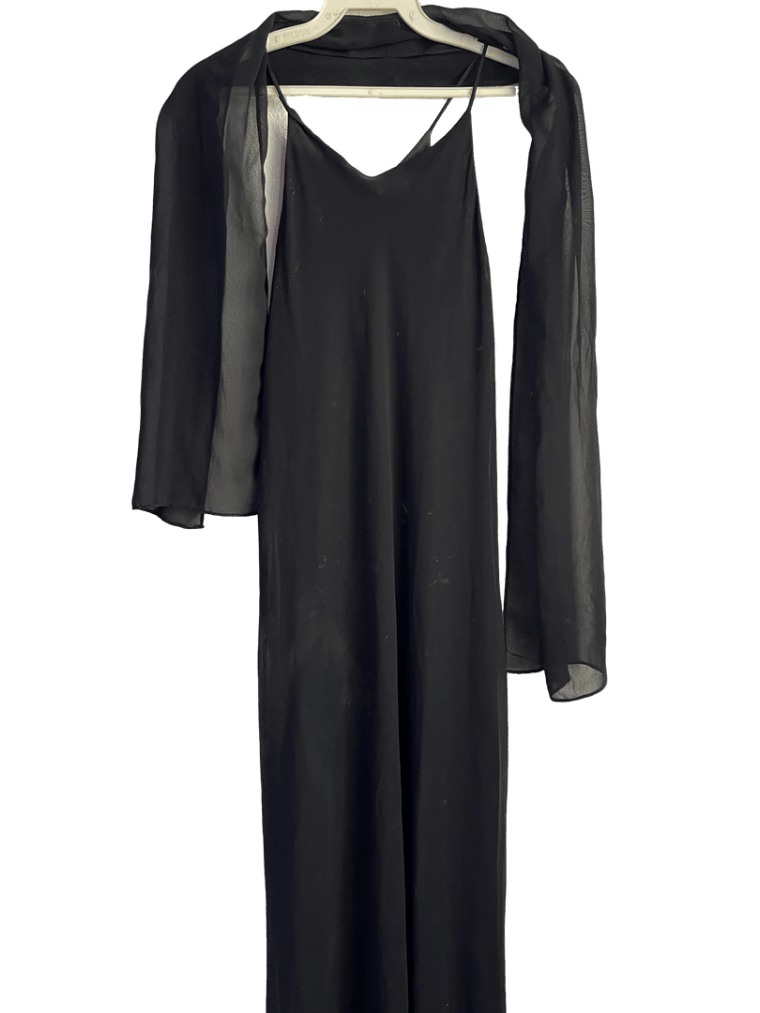 Vestido Negro Largo