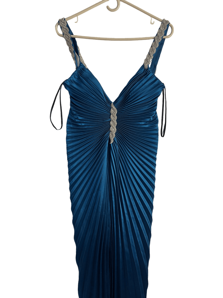 Vestido Azul Largo