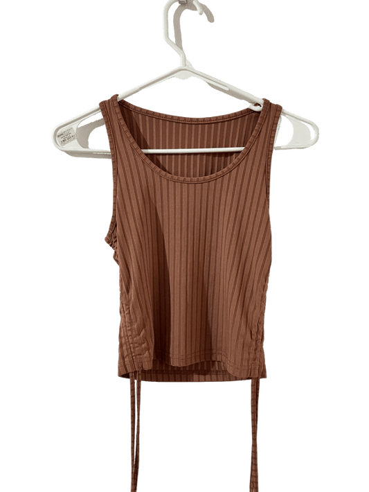 Top Shein Marrón