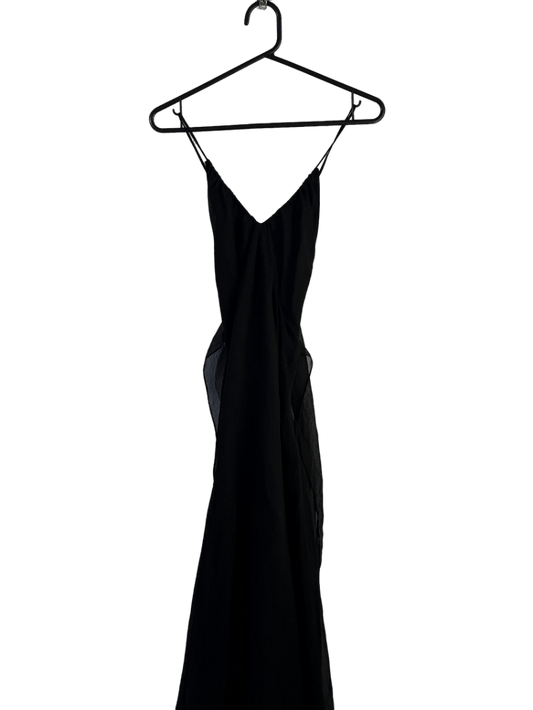 Vestido Negro Zara Basic