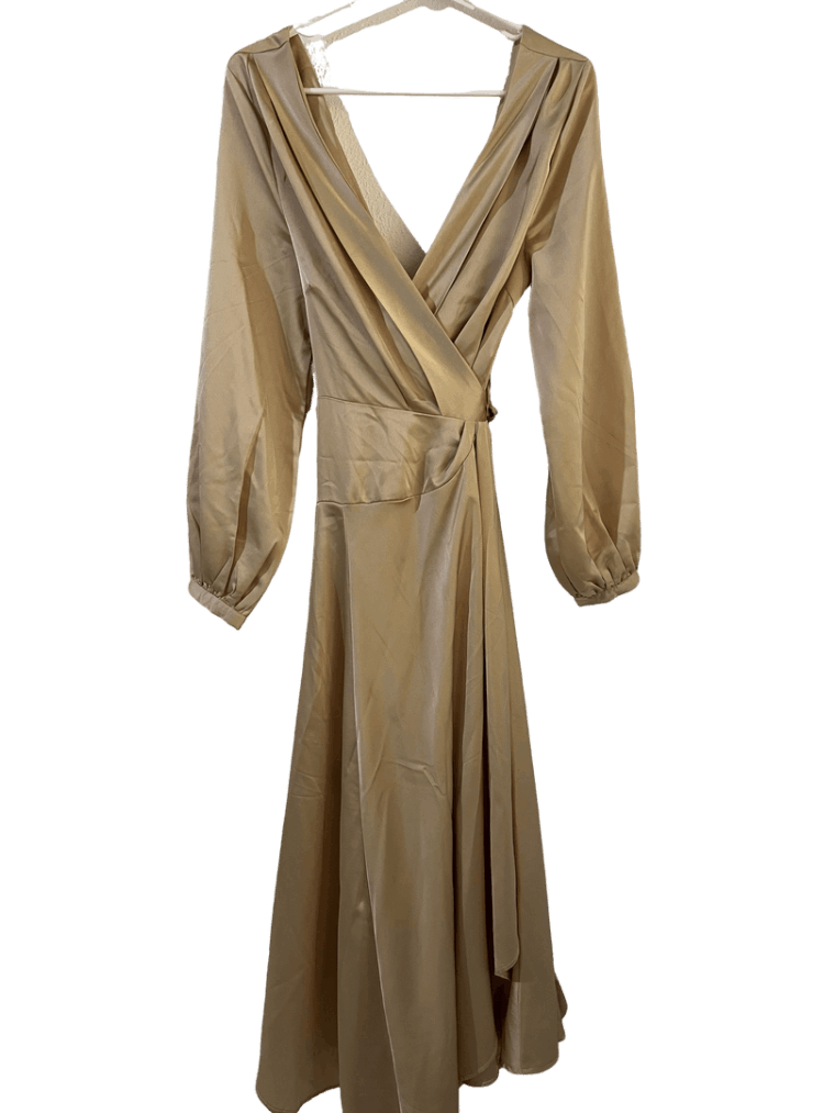 Vestido Nasty Gal Beige
