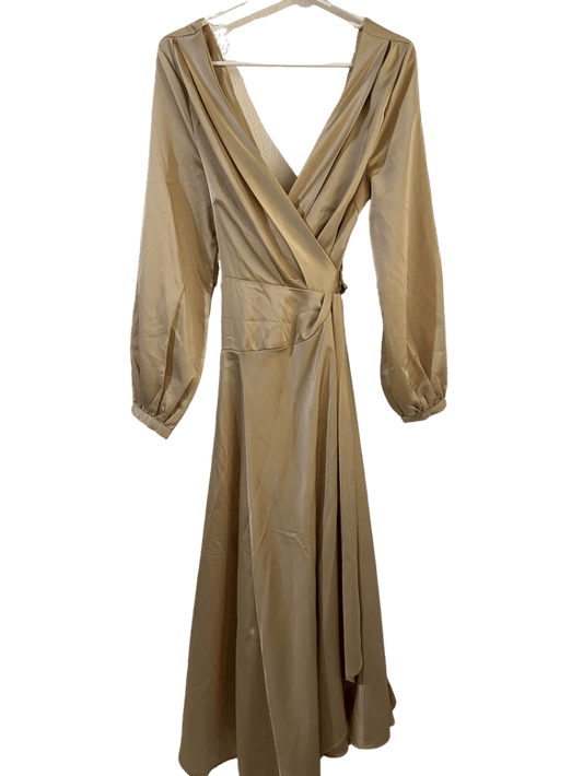 Vestido Nasty Gal Beige