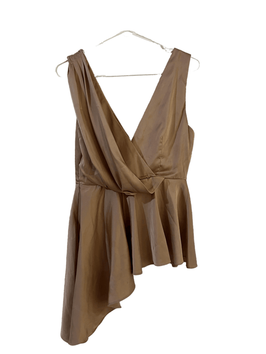 Blusa Asimetrica Beige