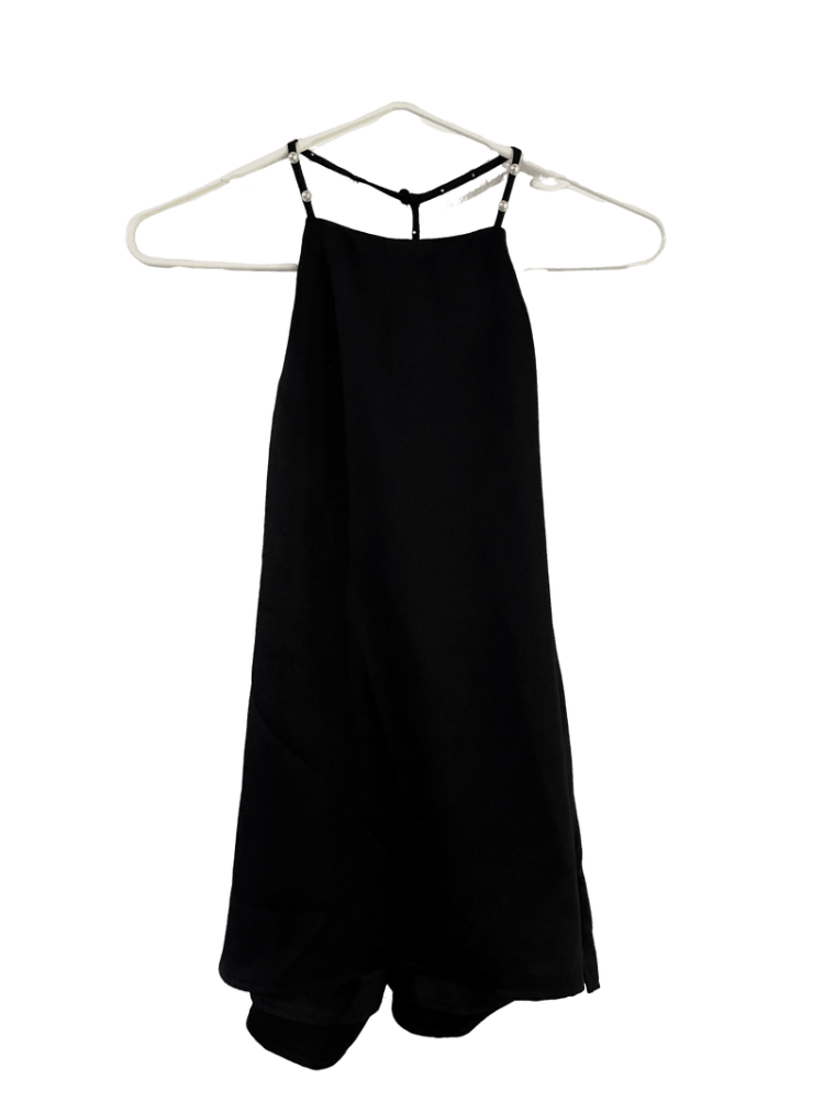 Blusa Con Tirantes De Perla