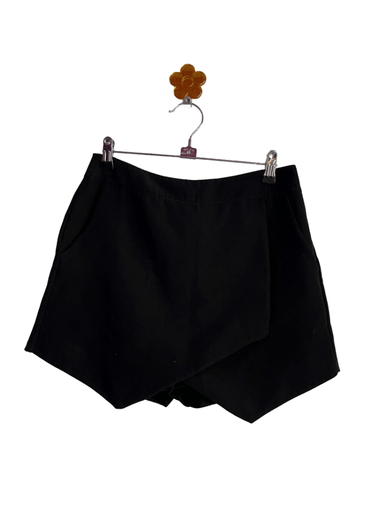 Falda Short Negra