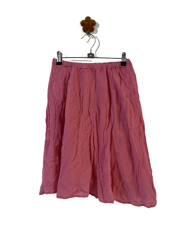 Falda Midi Rosada