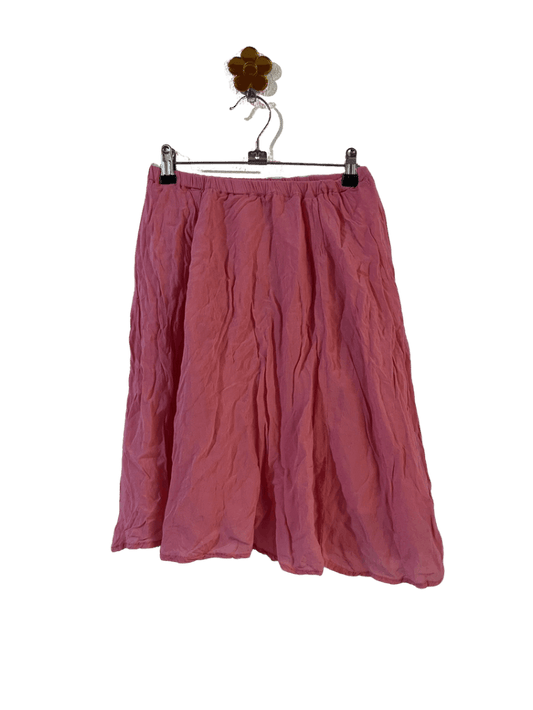 Falda Midi Rosada