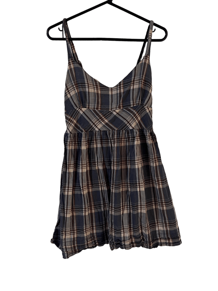 Vestido American Eagle De Cuadros