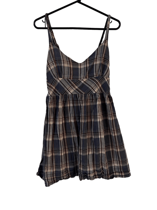Vestido American Eagle De Cuadros