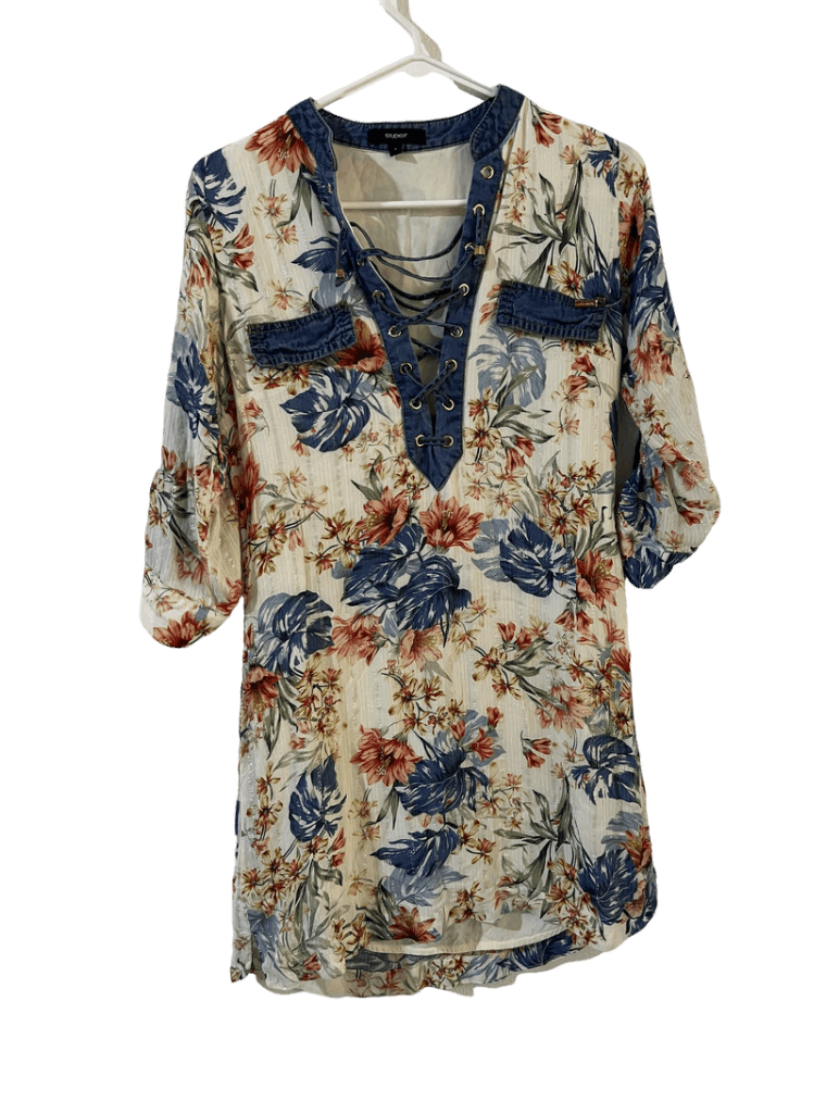 Vestido De Flores Studio F