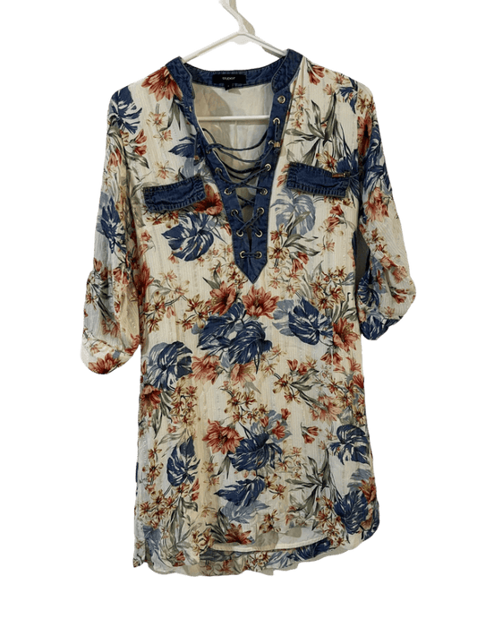 Vestido De Flores Studio F