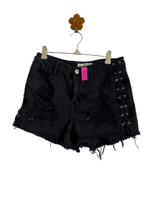 Short Con Costuras A Los Lados Stradivarius