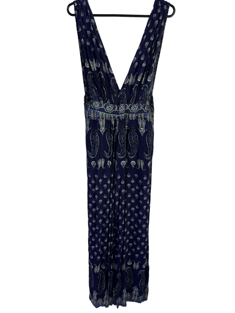 Braga Azul Marino Estampado