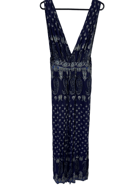 Braga Azul Marino Estampado