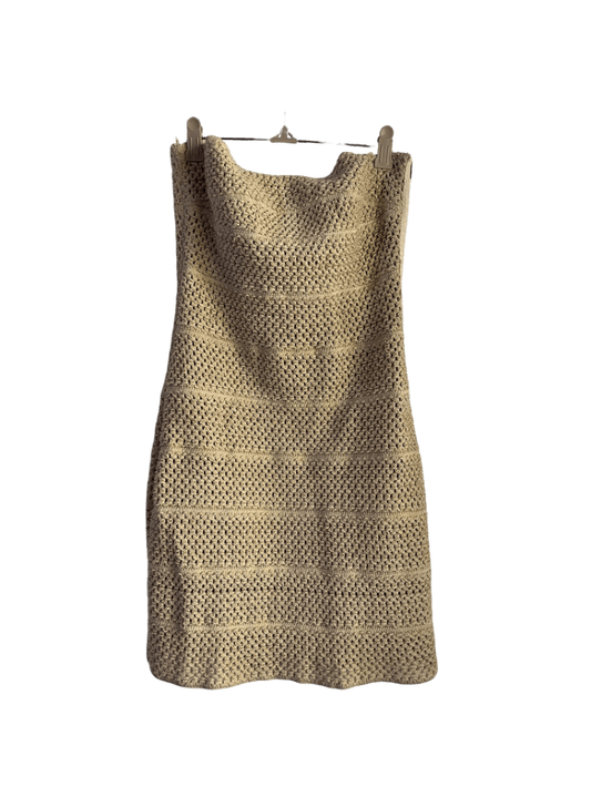 Vestido Corto Tejido