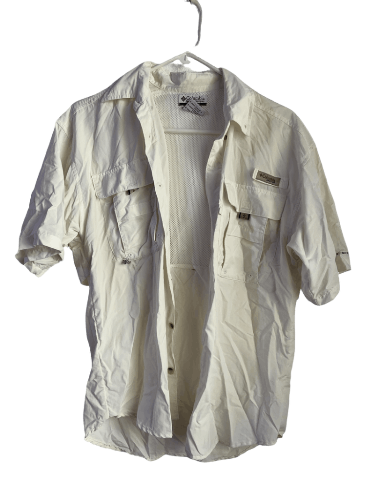 Camisa Blancacolumbia De Hombre