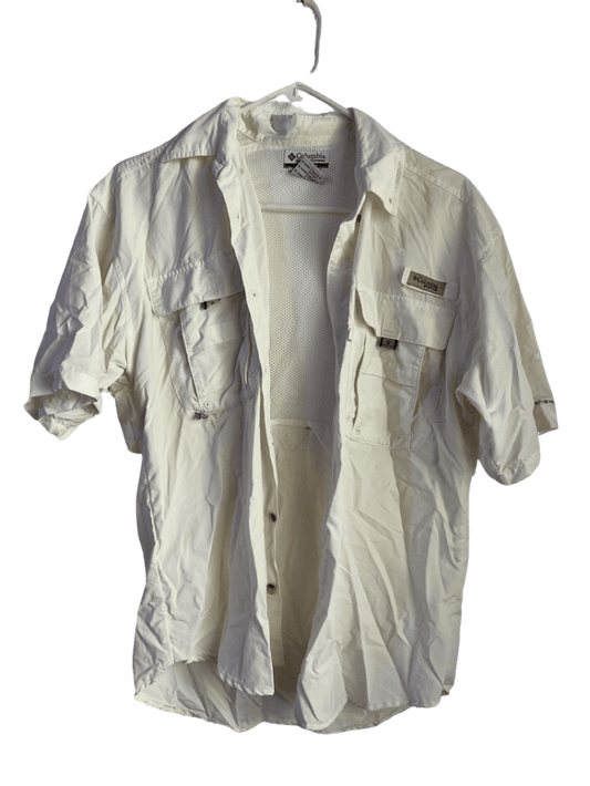 Camisa Blancacolumbia De Hombre