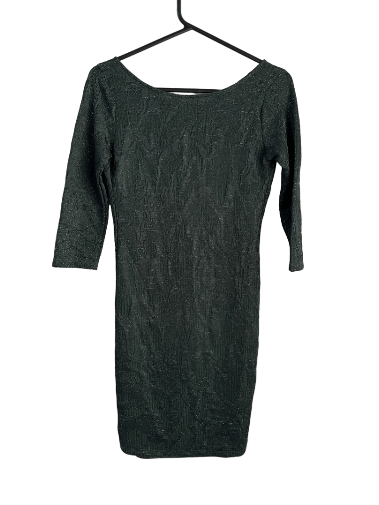 Vestido Corto Verde Navidad Zara