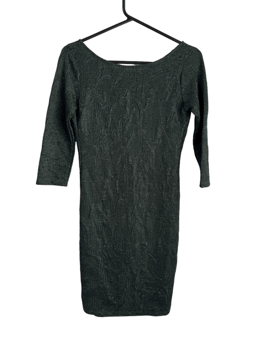 Vestido Corto Verde Navidad Zara