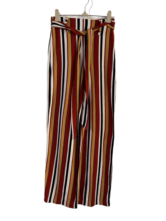 Pantalón De Rayas Bershka